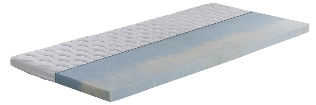Relaxsan Gelschaum-Topper, 80x190, Höhe 6cm, atmungsaktiver Produktbild 