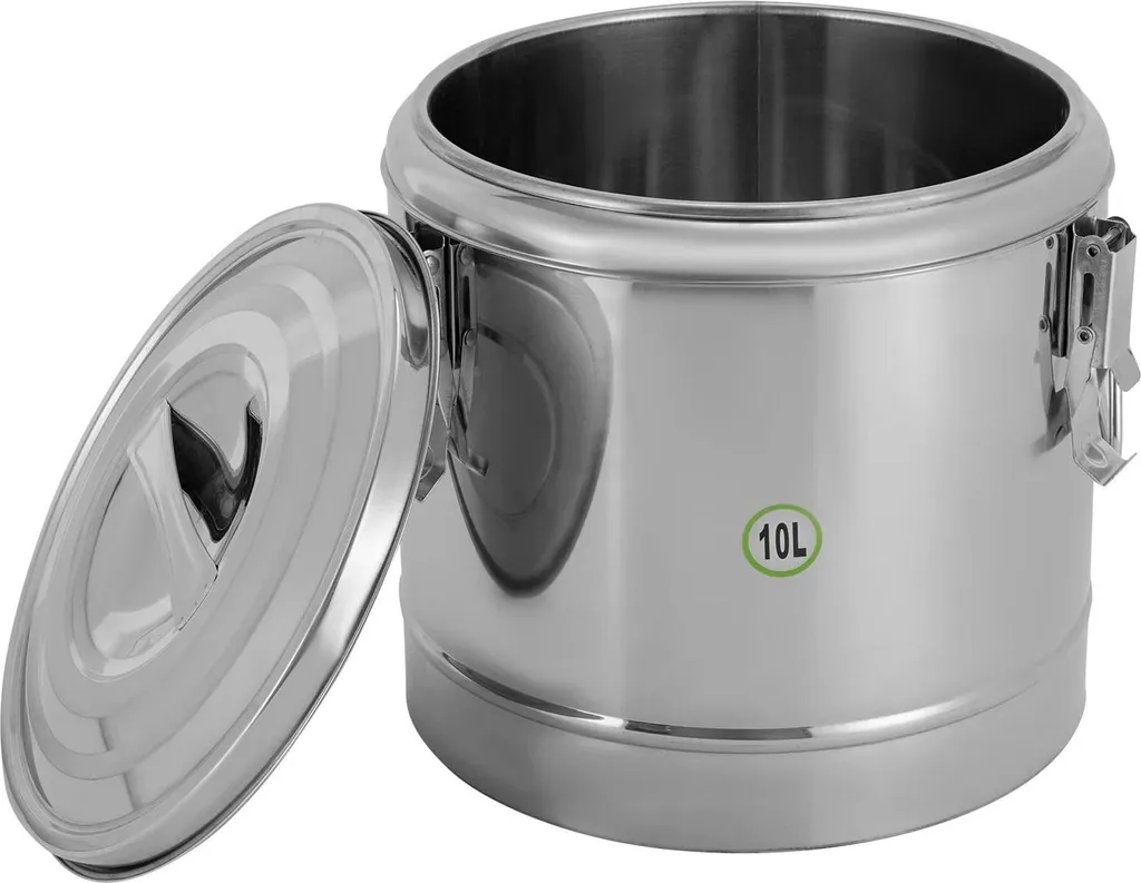 Termos Alimenti 10 Litri Inox 304 - Trasporto Zuppe Professionale