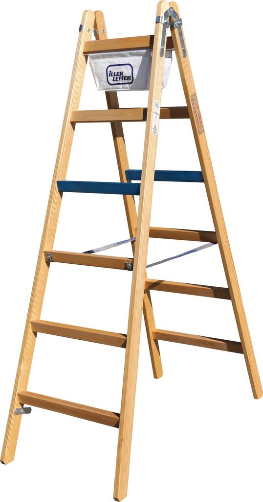 Iller-Leiter - Breitsprossenstehleiter "Professional", Produktbild 
