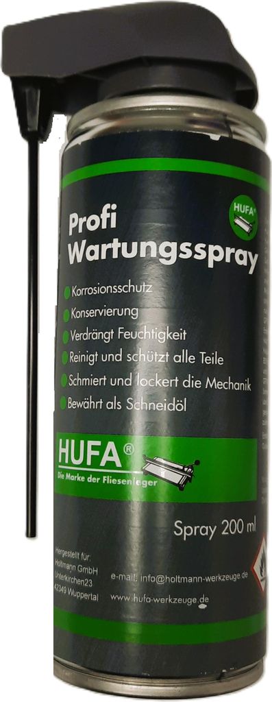 Hufa Schneidhexen-Fliesenschneider Wartungsspray 200ml Schmiermittel