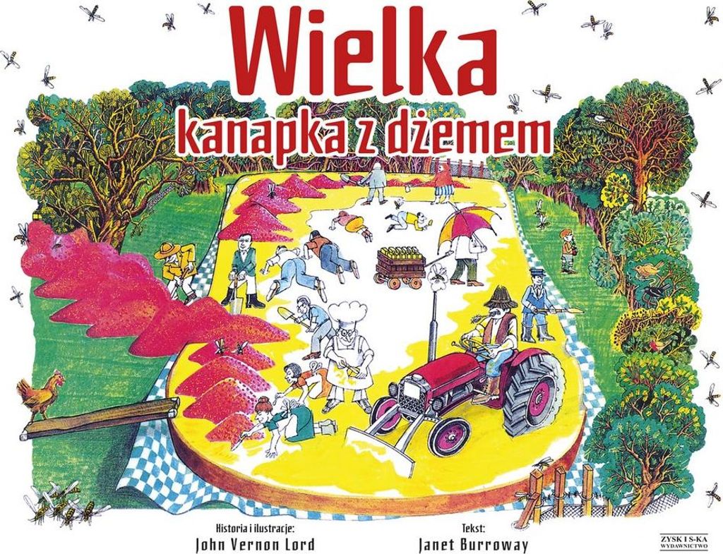 ISBN The Giant Jam Sandwich, Polnisch, Hardcover, 32 Seiten