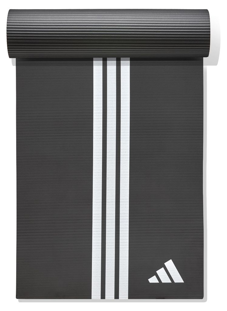 Mata do ćwiczeń adidas - Yoga Exercise Mat - 8mm - Black Zdjęcie produktu 