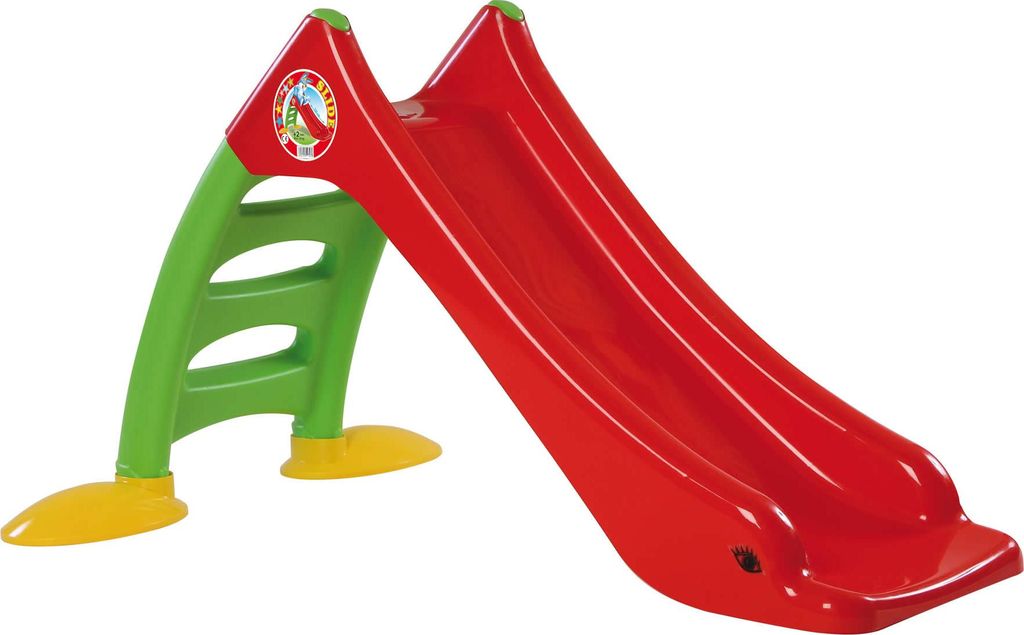 Dohany 2in1 Kinderrutsche Rutsche Wasserrutsche freistehend Rutschlänge 120 cm rot/grün