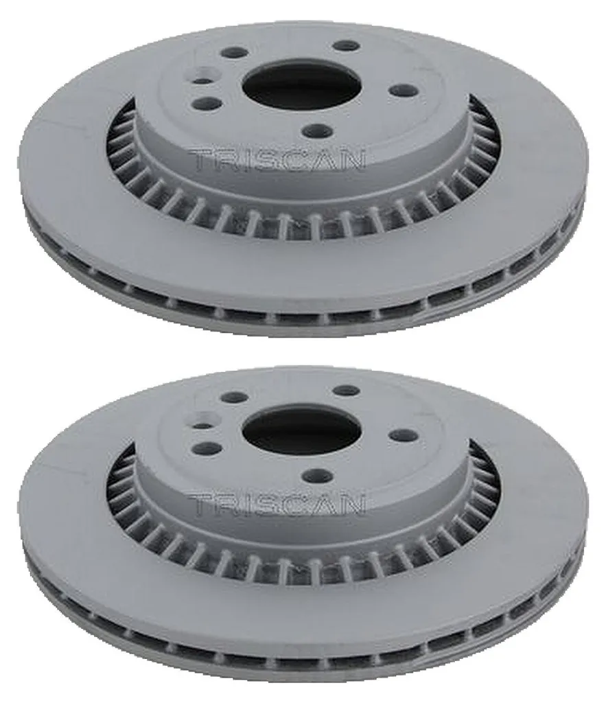 2 disques de frein ventilés TRISCAN Ø 302 mm pour VOLVO XC60 (8120 27150)