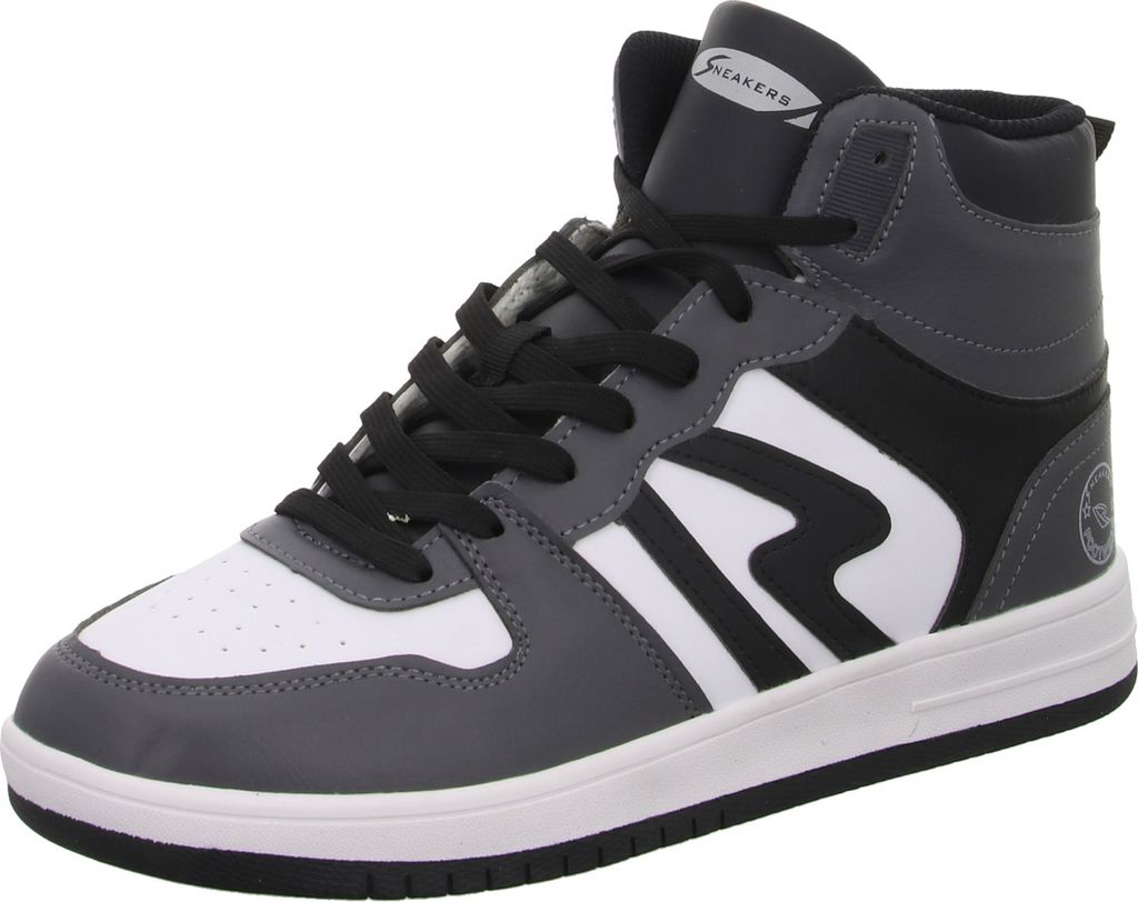 Sneakers Herren-High-Top-Sneaker Grau , Farbe:grau, EU Größe:43