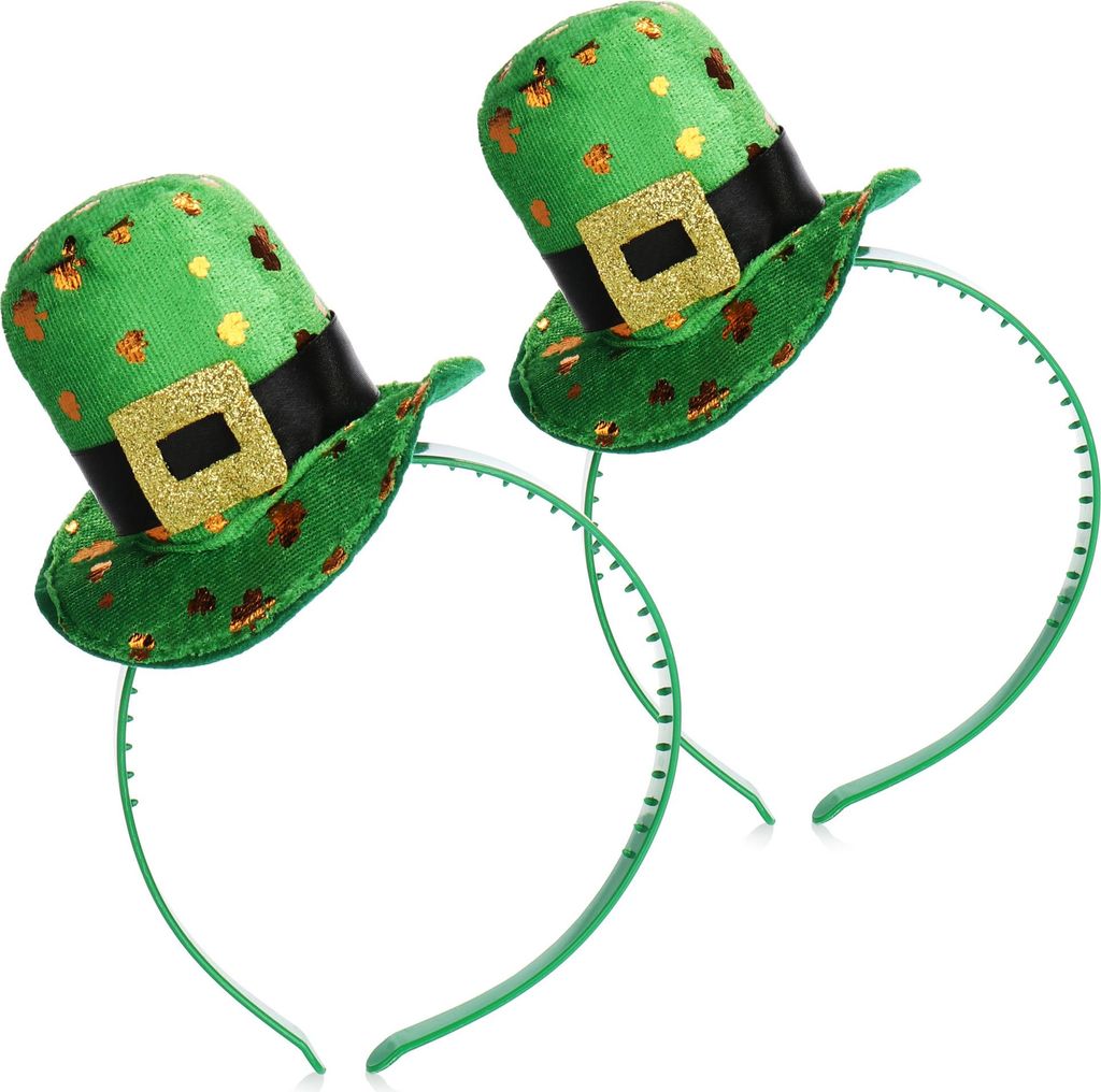 com-four Leprechaun, Kobold Kostüme zum St. Patricks Day - Outfits und Accessoires für das grüne, irische Fest - Für Fasching, Fastnacht, Kar...