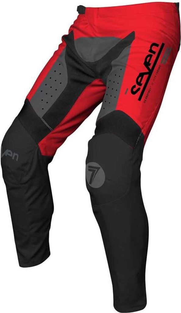 Seven Vox Aperture Offroad-hosen Rot,Schwarz 38 Herren Rot,Schwarz 38