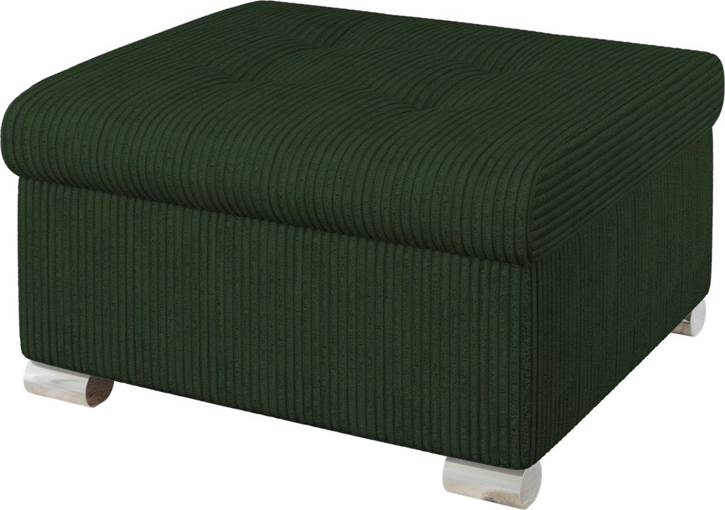 MIRJAN24 Polsterhocker Niko Klein, Stilvoll Sitzhocker vom Hersteller, Moderne Hocker (Farbe: Poso 14)