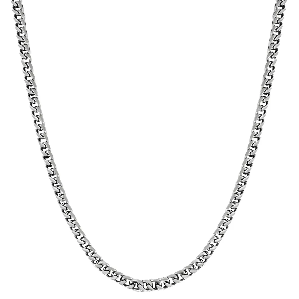 Police Faso PJ.26564PSS/01 Collana Uomo in Acciaio Street Style 70cm