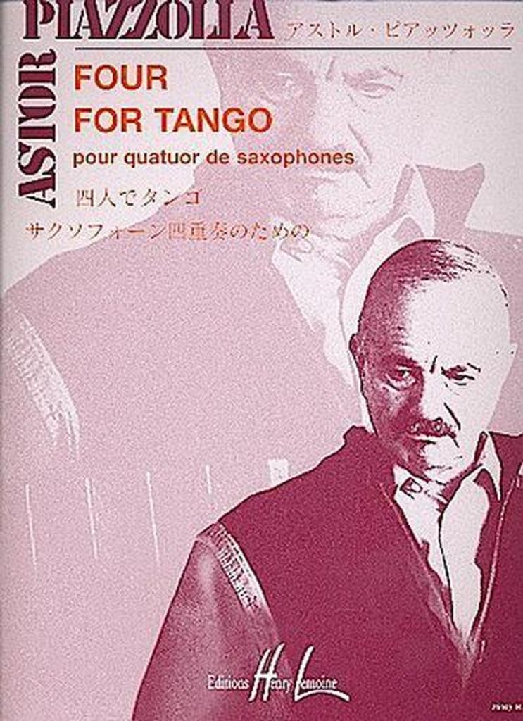 Four for Tangopour 4 saxophones (SATBar)