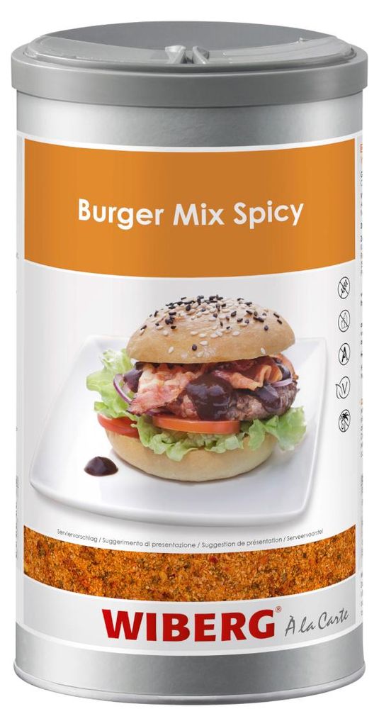Wiberg Burger Mix Spicy Würzmischung ausgewogene Produktbild 