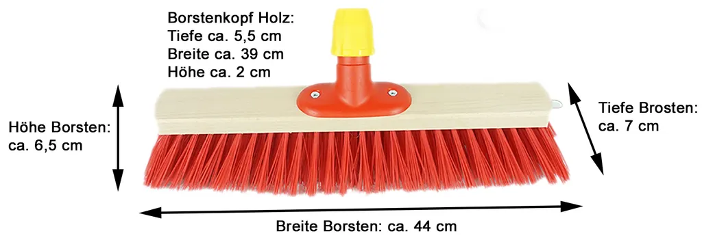 Recensione Scopa Novaliv 40cm Elaston Rosso: La Scopa da Strada Definitiva