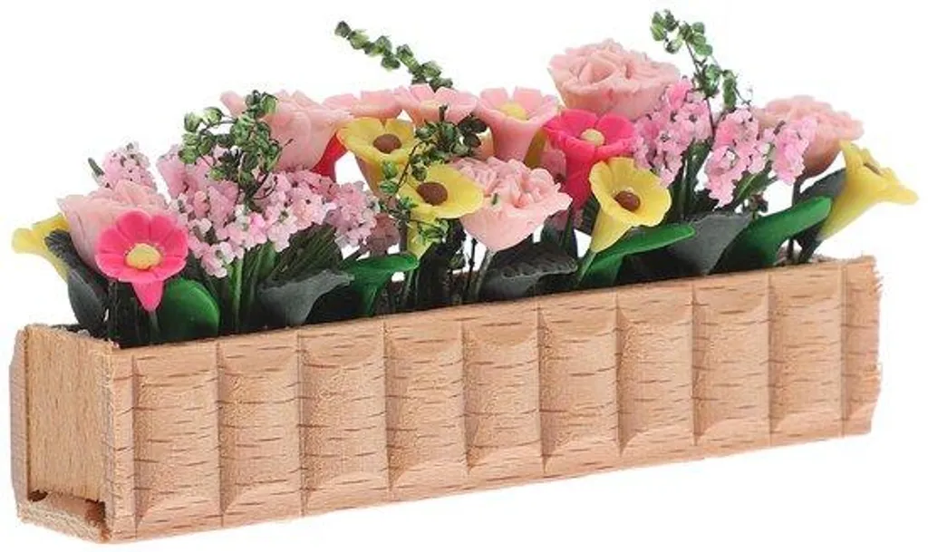 Jardinière miniature pour maison de poupée et mini jardin créatif