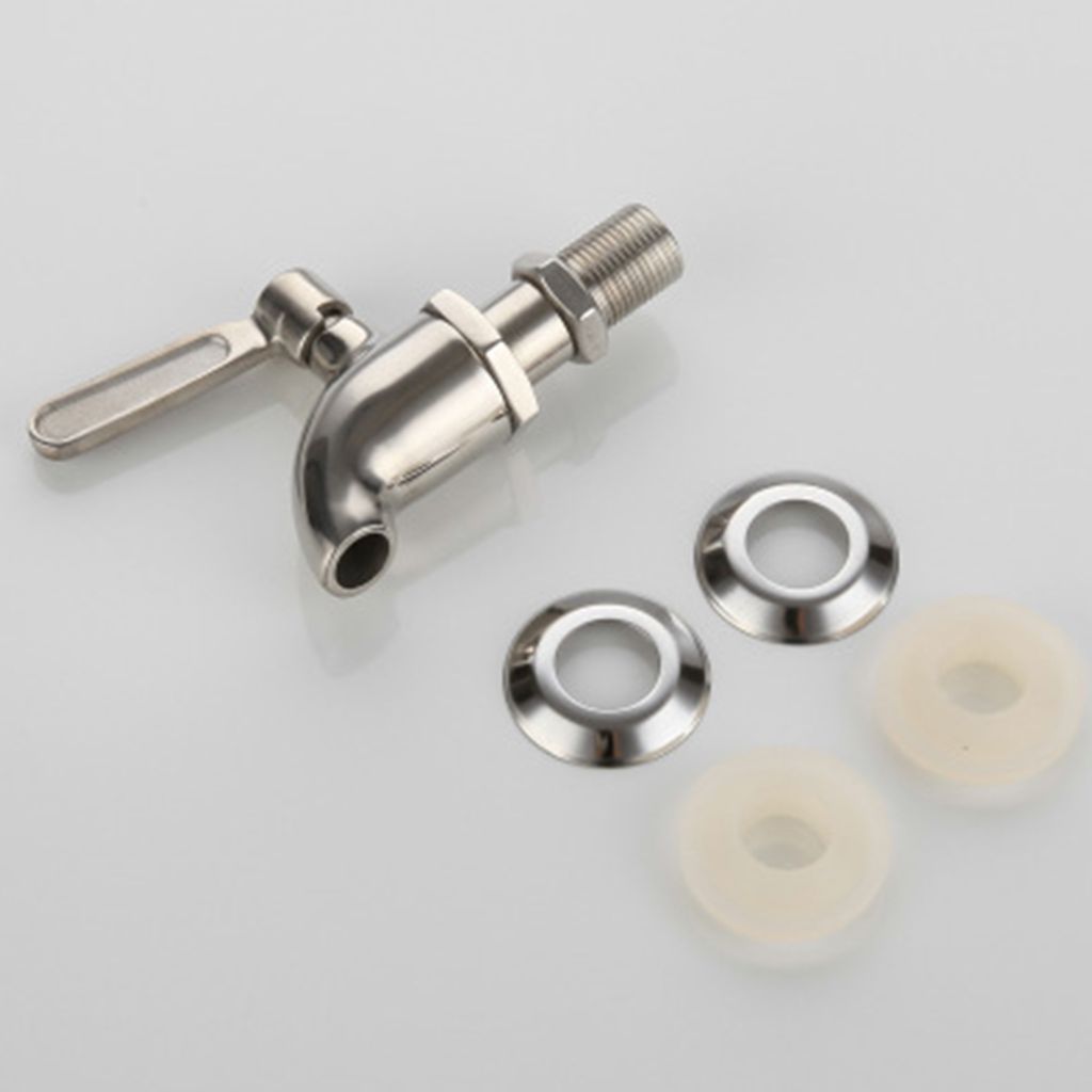 Tubayia Zapfhahn Bierhahn - Verchromter Wasserhahn Für Homebar Und Gastronomie