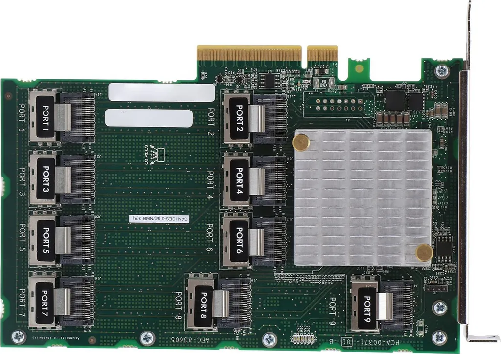 Carte d'Extension de Stockage SAS AEC 83605 pour Serveurs DL380 G9 et G10