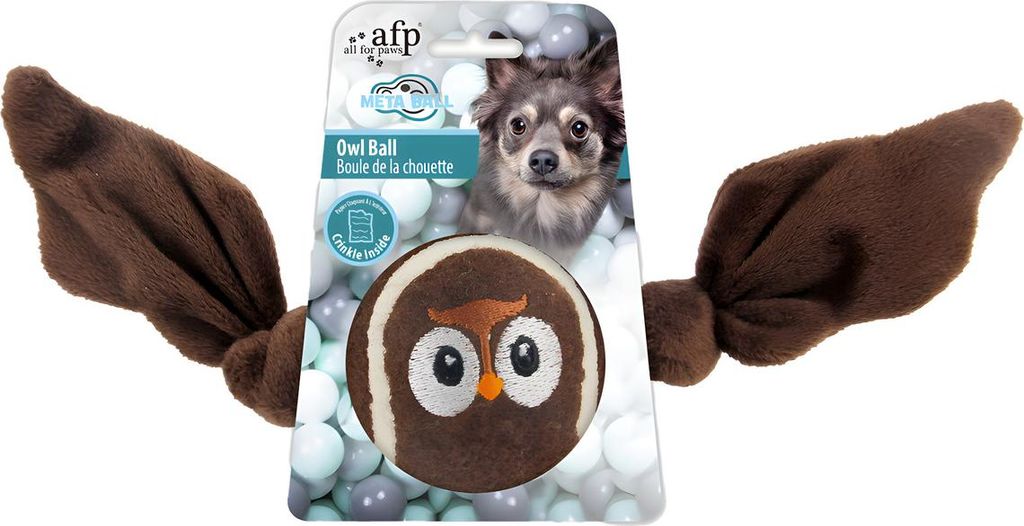 AFP Hundespielzeug Meta Ball Eule