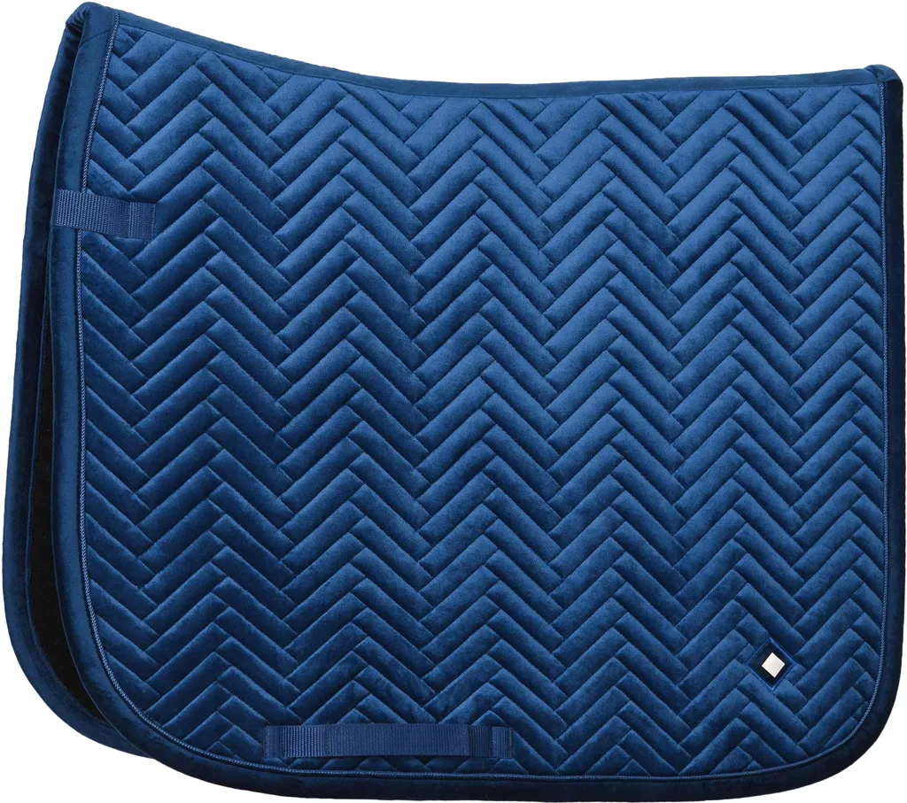 Tapis de selle mixte velours Sapphire IRHShadow Imperial Riding GP