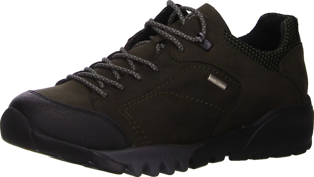 Waldläufer Schnürhalbschuhe bequem in grün, Gr. 9.5 Produktbild 