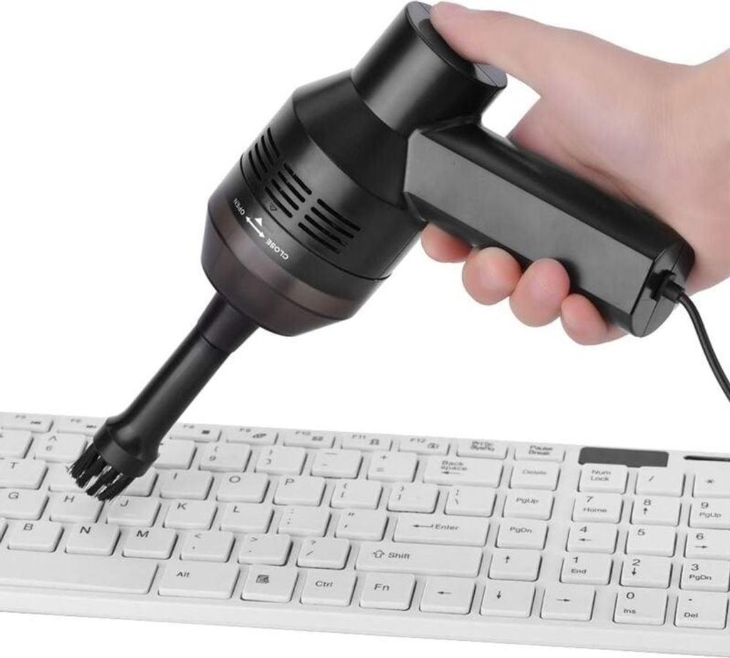 Tastaturstaubsauger, USB-Tastaturreiniger, Mini-Auto-Tastaturstaubsauger (1000 Pa), Staubreinigungsset, Reinigung der Tastaturablage, Auto, Tierhaa...
