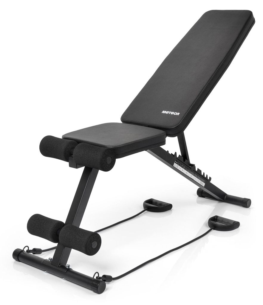 Meteor Verstellbare Trainingsbank DDS 500, klappbar, 7-fach Produktbild 