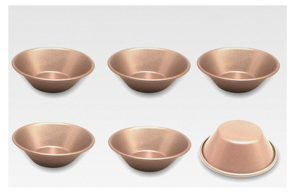 Eiertörtchenform Mini Törtchen Förmchen Muffinförmchen Snack und Dip Schalen Set von 6-8cm