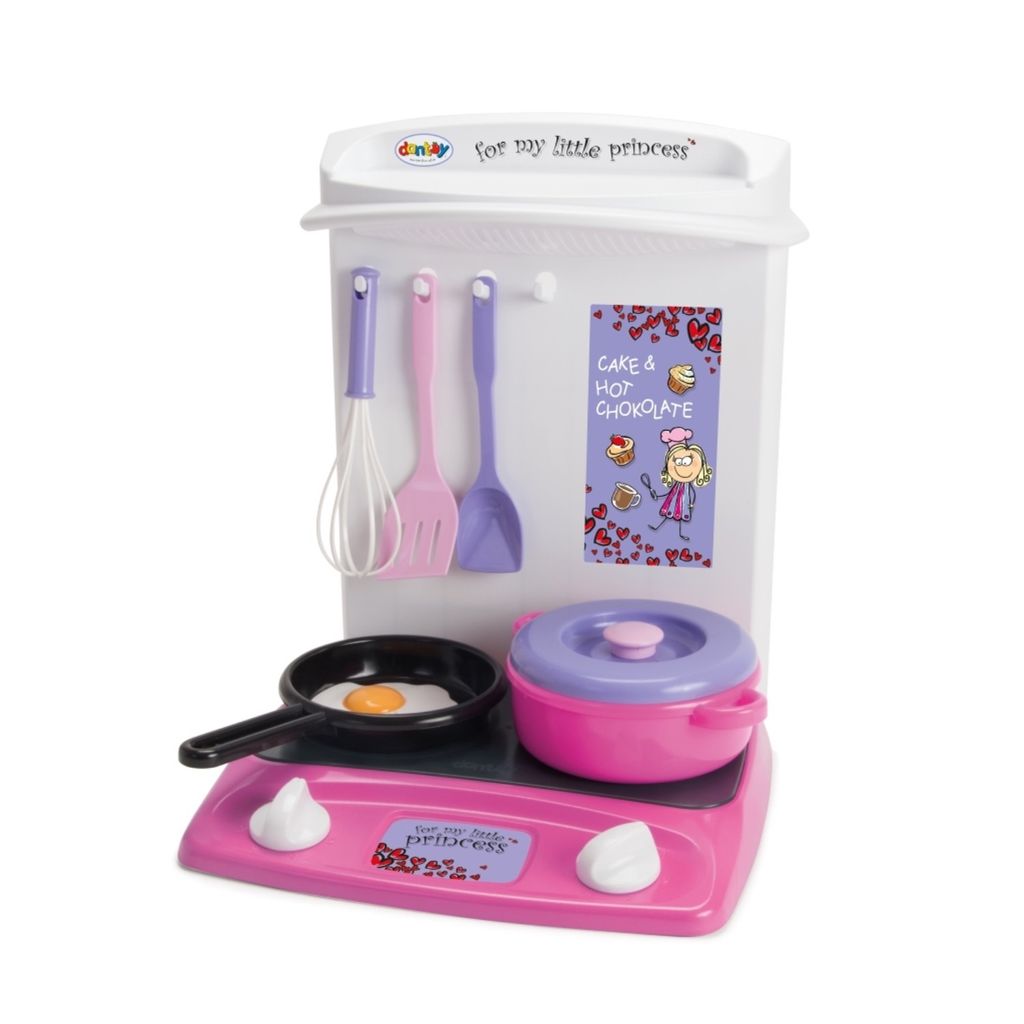 Dantoy Mini Küche Spielzeug Set - pädagogisches Rollenspiel für Kinder