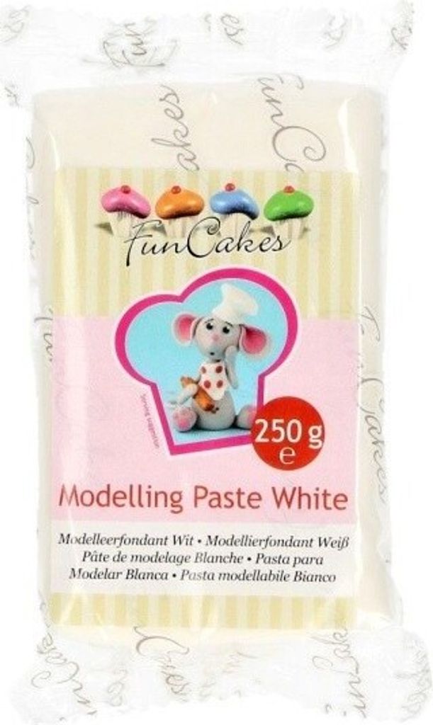 FunCakes Modellier Fondant Weiß 250g Produktbild 4