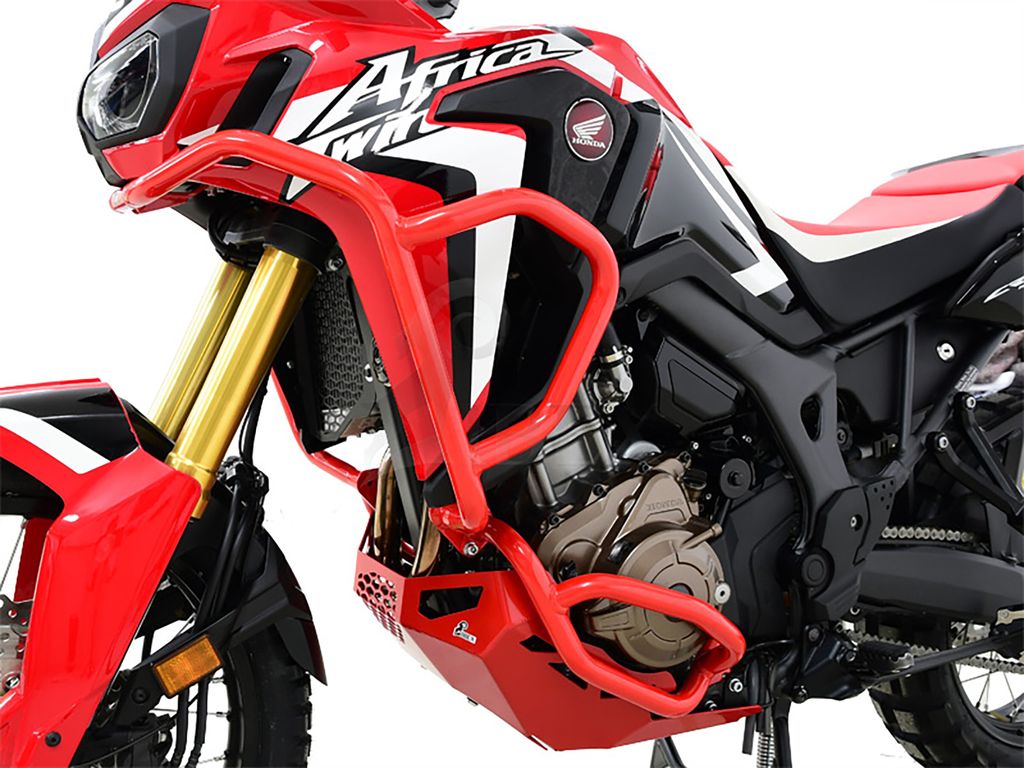 ZIEGER Sturzbügel-Set kompatibel mit Honda CRF 1000 L Africa Twin rot