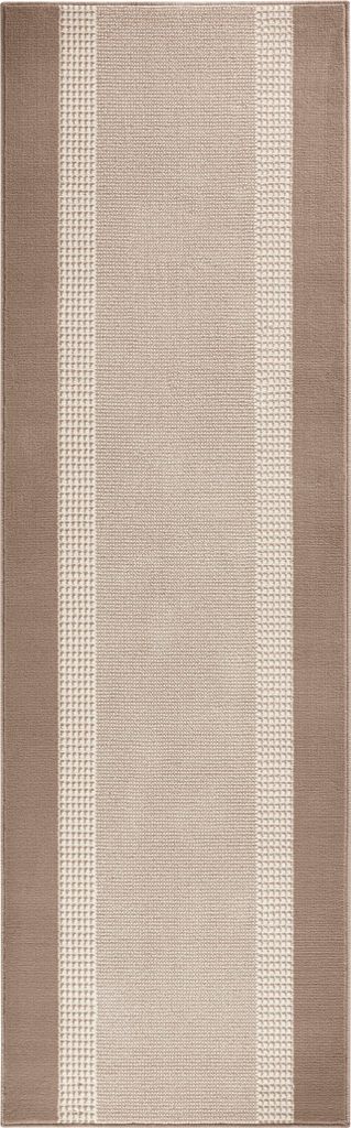 Hanse Home Basic Designläufer Band Beige Creme