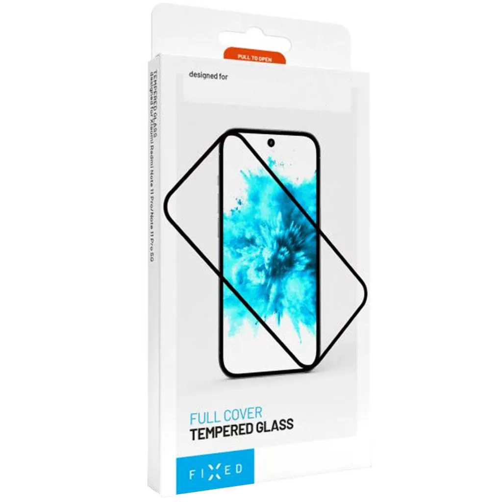 Protezione FIXED Realme C61/C63/Note 60 - Vetro Temperato 2.5D Nero - 5