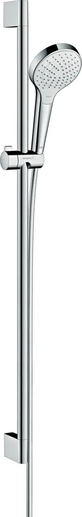Hansgrohe Croma Select S 26573400: Doccia EcoSmart Bianco/Cromo 90cm