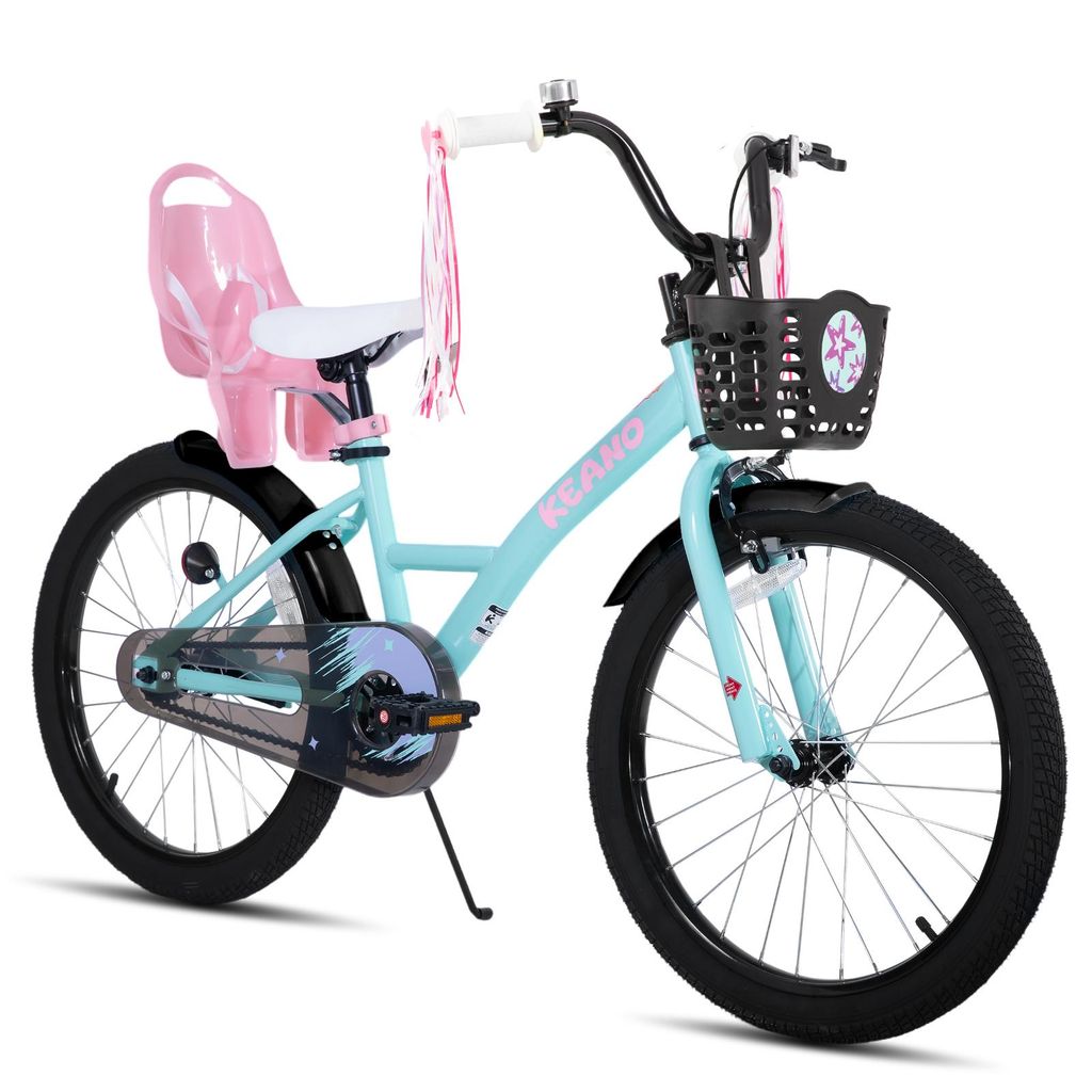 Joystar 20 Zoll Mädchenfahrrad mit Puppensitz und Korb, Produktbild 