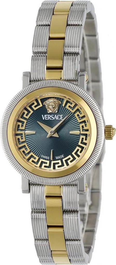 Versace Armbanduhr Damen GRECA FLOURISH PETITE 28MM Bicolor Grün VE8CA0324