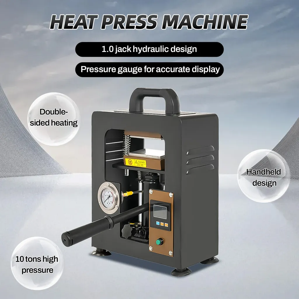 Presse à chaud pour extraction colophane 5 tonnes - Solution sans solvant - 5