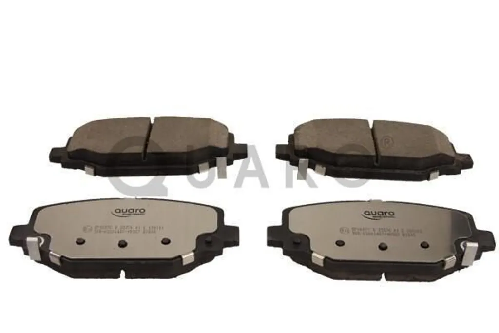 Paire de disques de frein pour Chrysler Voyager 2012, gamme Quaro Silver