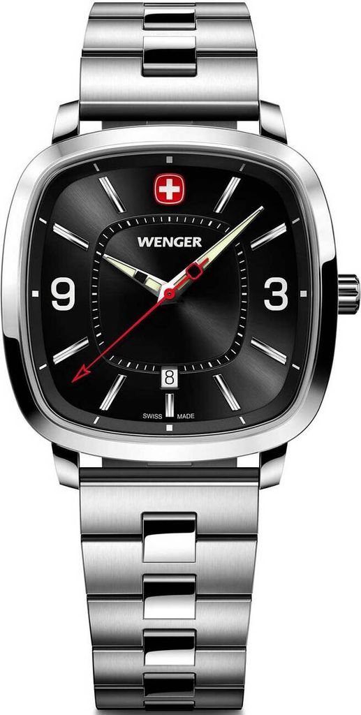 Wenger 01.1921.108 Herrenuhr Vintage Sport 37mm 5ATM Produktbild 