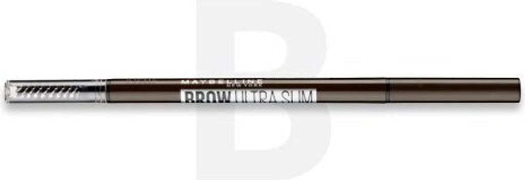 Maybelline Brow Ultra Slim, Braun, Black Brown, Frauen, Kämme die Brauen vom Ansatz bis zum Ende mit dem Bürstchen durch, um die Anordnung der H...