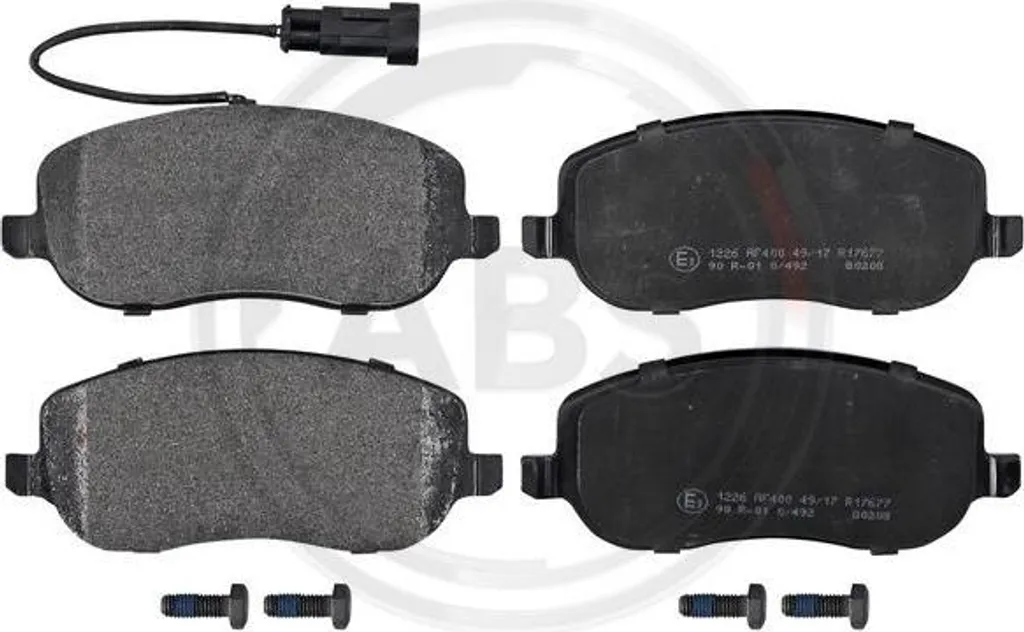 Stop aux Bruits de Freinage : Plaquettes A.B.S. 37495 pour Fiat Croma OE