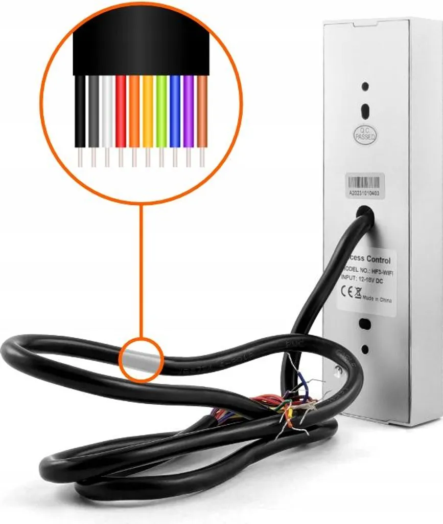 Clavier à code étanche RFID Wi-Fi Tuya connecté TY-802 pour extérieur - 6