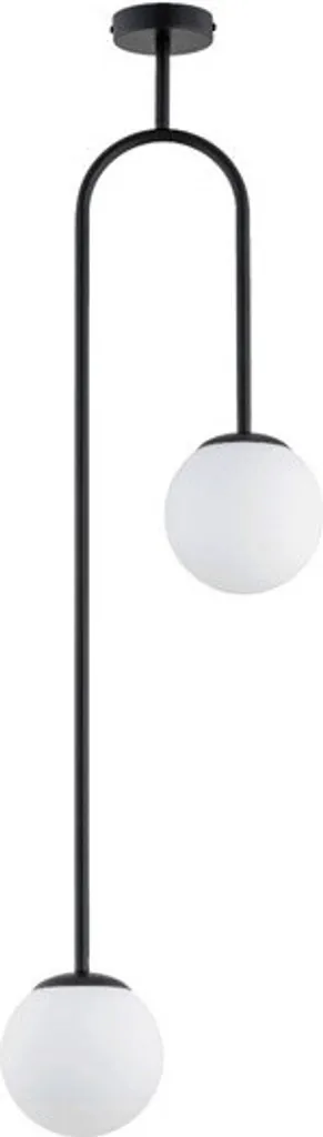 Suspension Longue en Métal Noir VECTOR 108x15x33 cm Design Minimaliste IP20