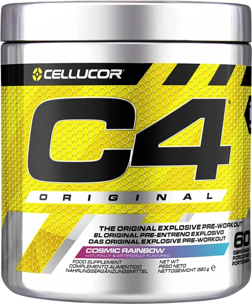 C4 Original 414g - Fini la Fatigue pendant l'Entraînement de Musculation