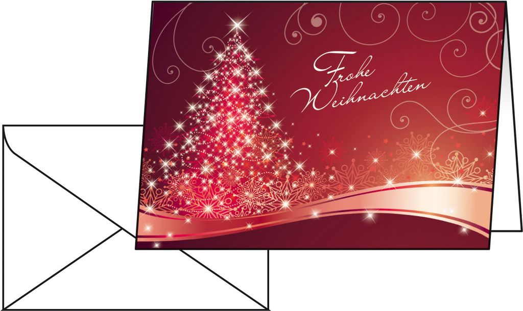 biglietto di auguri sigel "Christmas Swing", A6 (A5) Immagine del prodotto 