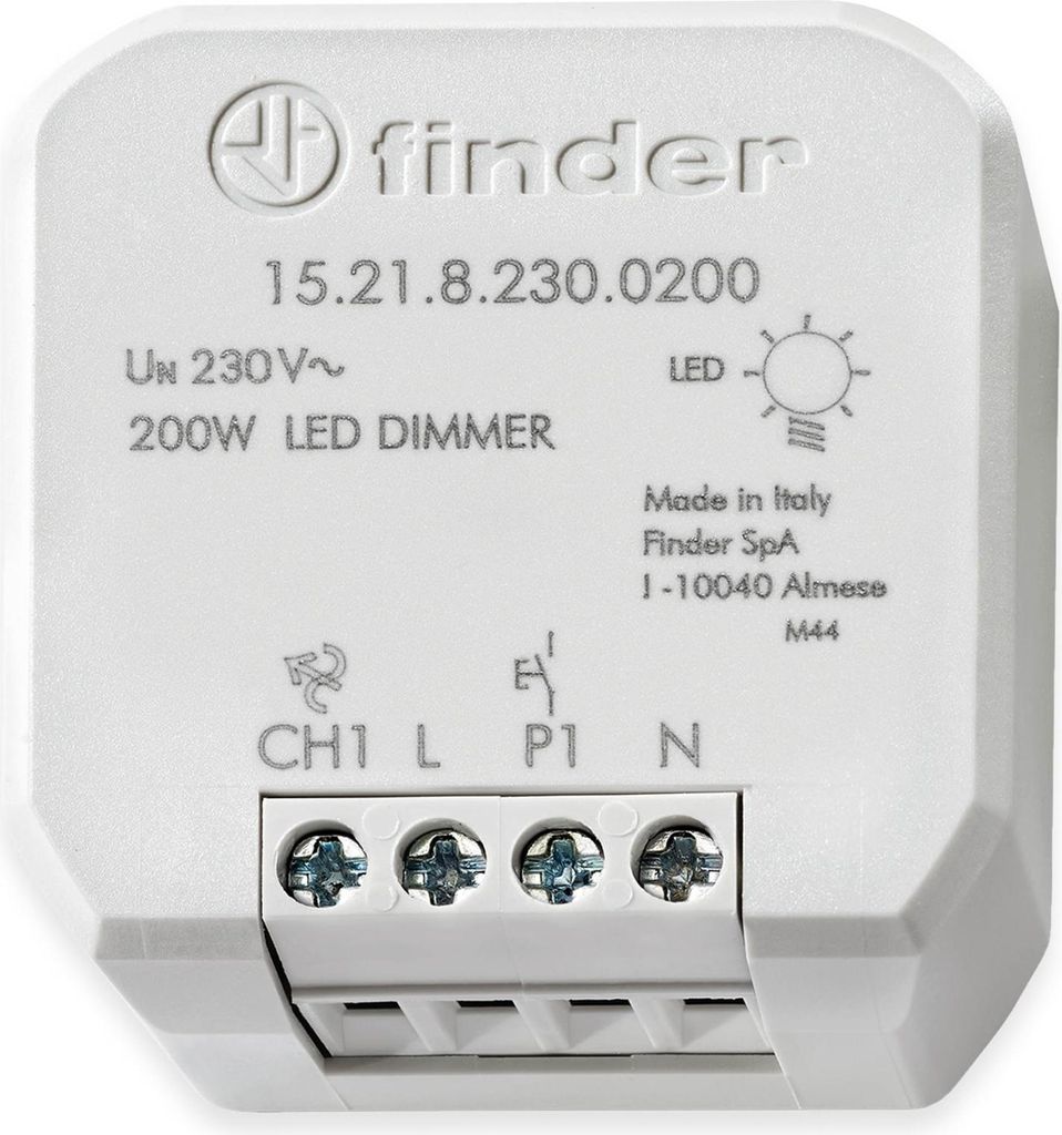Finder Dimmer elektronisch 200 W LED 15.21.8.230.0200