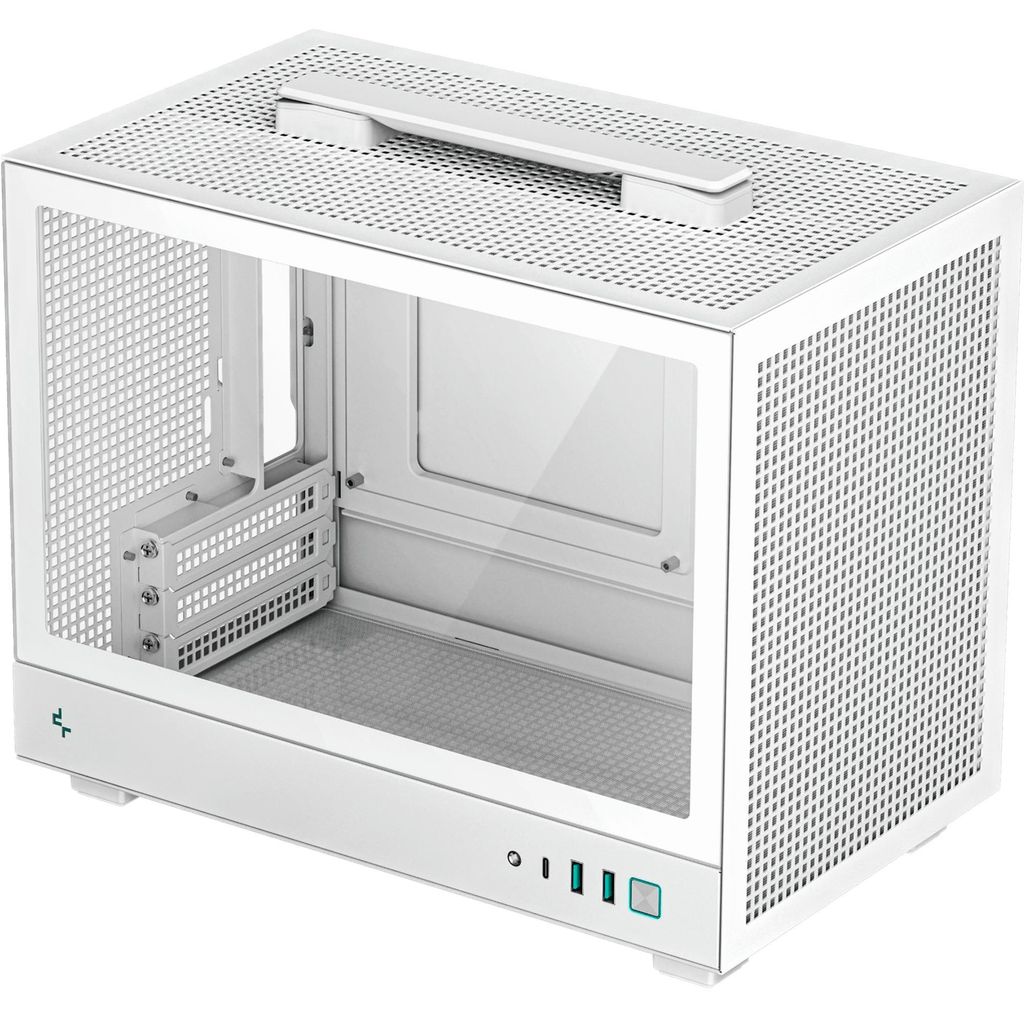 Deepcool CH160 weiß Tempered Glass - Midi/Minitower - Obrázek produktu 