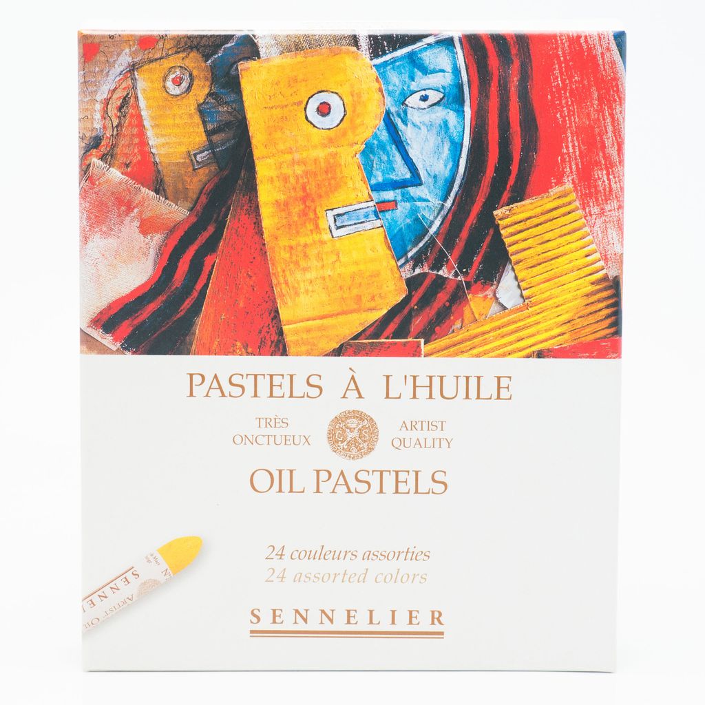 Sennelier Oil Pastels - Kartonschachtel mit 24 Ölpastellen - N132520.240