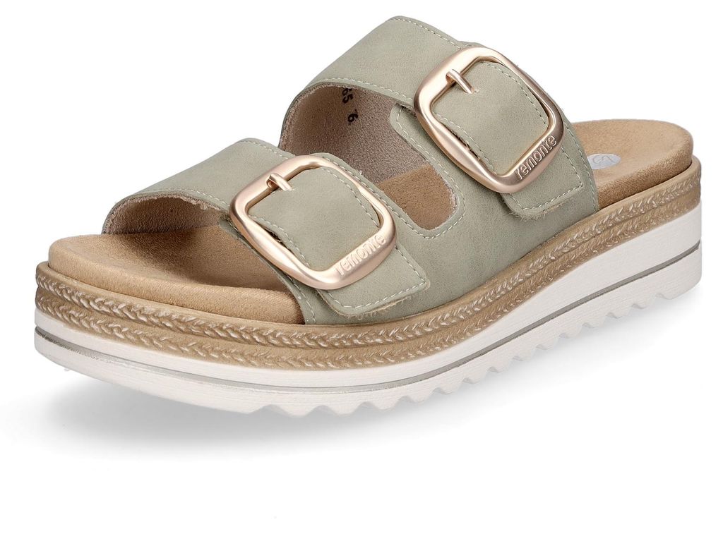 Remonte Damen Pantolette salbei Produktbild 