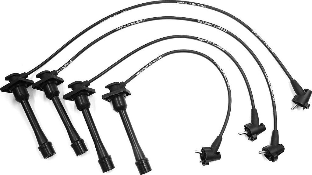 8128 TE41 Zündungskabel Auto Zündkerze Kabel Zündkerzenkabel Zündleitungssatz 4er Set für Toyota Celica 1994-1997