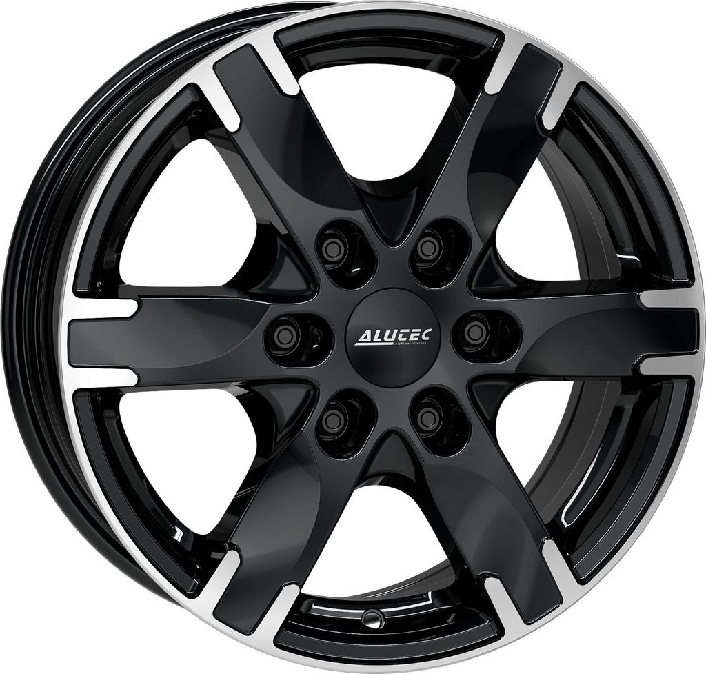 Alutec Felge Titan 8.0Jx18 ET 53 6x139 Diamant Schwarz TIT80853FR13-1 kompatibel mit FORD Ranger