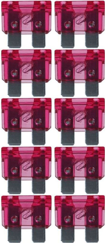 baytronic 10x fusibile auto a spina piatta standard rosa 4A Immagine del prodotto 