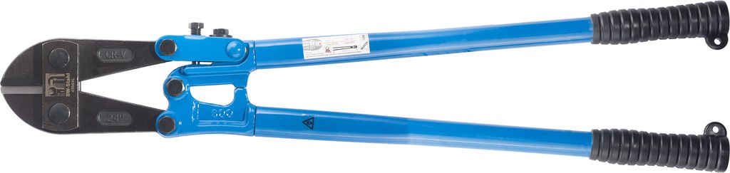 SW-Stahl 45080L Bolzenschneider 920 mm I Bolzenschneider groß mit Gummigriff I Bolzenschere Durchmesser 12 mm I Messer nachstellbar I großer Bolz...